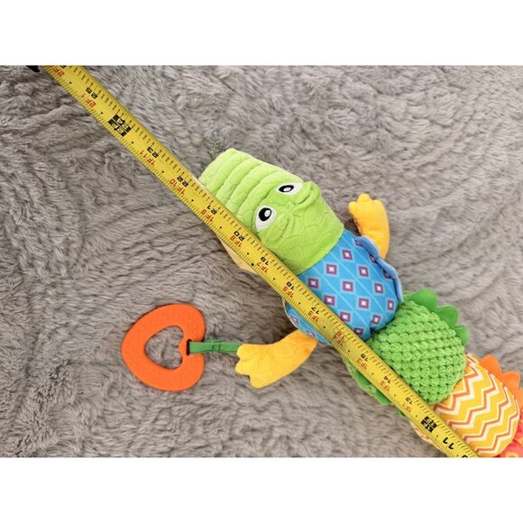 Lamaze Alligator Sensory Crinkle Teether Plush Toy 24" NWOT - Picture 3 of 6